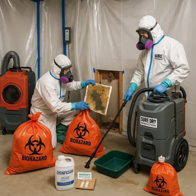 Contaminated Water Handling Protocols process in Huron, OH