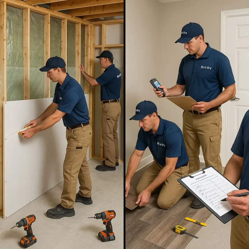 Repairs and Reconstruction process in Huron, OH